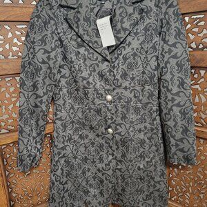 Brocade Pattern Coat